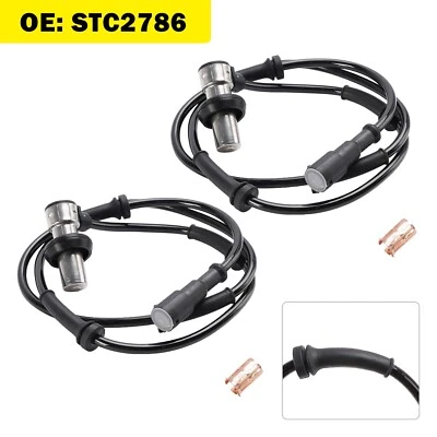 2X Front ABS Wheel Speed Sensors STC2786 for Land Rover Range Rover P38 94-02 F8 - Imagem 1 de 4
