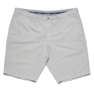 FEDELI Gray Cotton-Linen Casual Bermuda Shorts EU 56 NEW US 40 - Picture 1 of 4