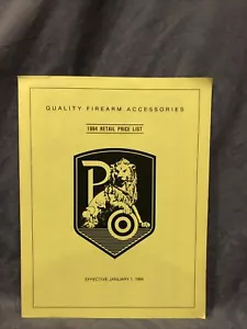 Pachmayr Quality Firearm Accessories 1994 Retail Price List - Picture 1 of 3