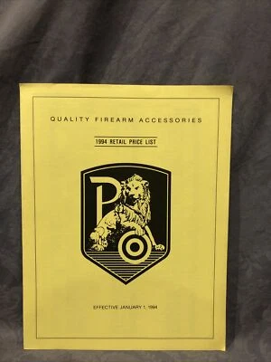 Pachmayr Quality Firearm Accessories 1994 Retail Price List - Image 1 of 3