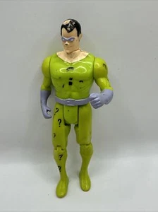 1990 DC Super Heroes Riddler Action Figure Loose Vintage Worn - Picture 1 of 2