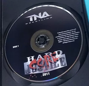TNA Hardcore Justice DVD 2011 Disc Only Rare OOP Wrestling Kurt Angle WWE AEW - Picture 1 of 2