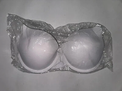 Sujetador push up acolchado con flores laterales blancas ANGELINA para mujer nuevo con etiquetas talla 38B estilo: B847B Foto 1 de 4