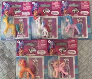 Hasbro My Little Pony Mini Figuren 5er Set - mit Bonuskarte - Neu Versiegelt - Bild 1 von 7