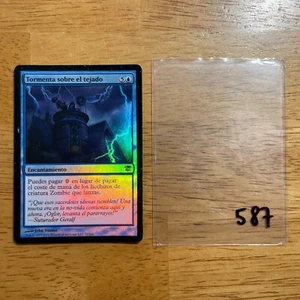 💧Rooftop Storm FOIL SP Tormenta sobre el tejado ISD Innistrad MTG See pix - 587 - Picture 1 of 12