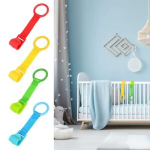 Candy Color Baby Crib Ring Light Weight Hanging Ring Stroller Hook  Baby
