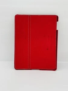 For iPad 2nd Gen 9.7''inch Folding Folio Red Tablet Case Cover - Picture 1 of 6