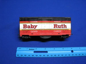 HO Scale Tyco Baby Ruth Sound of Steam Box Car - Freight Train - Picture 1 of 4