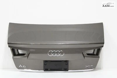 AUDI A6 C7 2012-2018 MALETERO TRASERO TAPA PANEL CUBIERTA DAKOTA GRIS METÁLICO OEM Foto 1 de 4