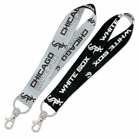 Chicago White Sox 1 Inch Key Strap (NEW) MLB Key Chain Keychain ID Lanyard Cover