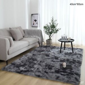 Shaggy Area Rugs Fluffy Tie-Dye Floor Soft Carpet Living Room Bedroom Rug Large