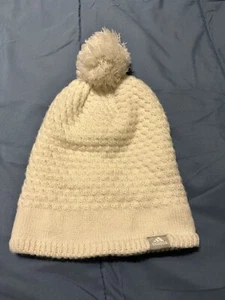 Girls Adidas Hat With POM - Picture 1 of 3
