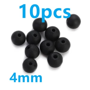 Red Jades Stone Beads Round Glass Loose Spacer Beads For Making Bracelet Gift - Picture 1 of 7