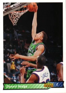 1992-93 Upper Deck #220b - Donald Hodge VAR - Dallas Mavericks 92-754.1 - Picture 1 of 2