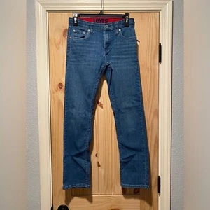 Levi’s 511 Jeans Boys Size 14 27X29 Pant Medium Wash Denim Blue Adjustable Waist - Picture 1 of 8