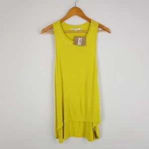 Rhythm Womens Size 14 Mustard Yellow Long Lined Tank Brand New Tags - Picture 1 of 18