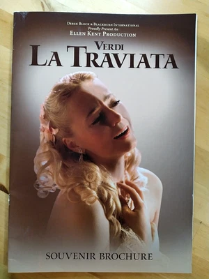 Verdi La Traviata Souvenir Brochure 2012 Very Good Condition - Image 1 of 4