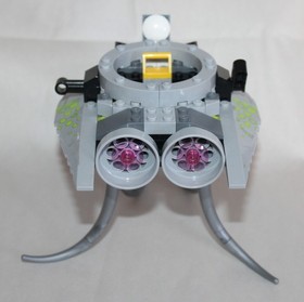 Lego DC Comics Super Heroes Brainiac Attack 76040 Incomplete for Parts