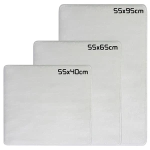 ProCar 230V Heizteppich Badezimmer Weiß Teppichheizung Fußwärmer Bodenheizung  - Picture 1 of 22