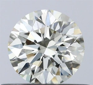 0.47 Ct Natural GIA CERTIFIED Diamond Loose Round Cut 4 mm Color M/SI1 Grade - Picture 1 of 7