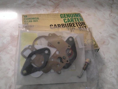 Kit de cremallera de carburador Carter NOS 902-512, 1960 1961 1962 1963 Chevrolet Corvair 6 Foto 1 de 4