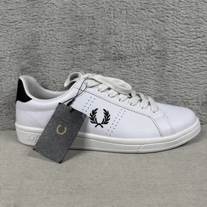 Fred Perry Zapatos Para Hombre Talla 9 Hombre Cuero Tenis Clásico Tenis Pickleball - Imagen 1 de 13
