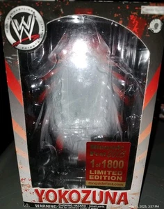 RARE 2005 WWF WWE JAKKS YOKOZUNA RINGSIDE FEST EXCLUSIVE 1 OF 1,800 BOX ONLY - Picture 1 of 6