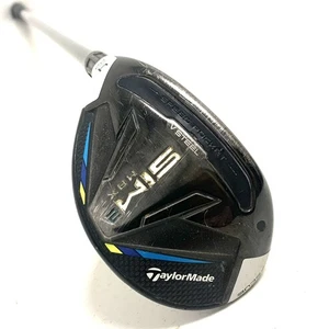 TaylorMade SIM 2 Max 22° L/H #4 Hybrid - Fujikura Atmos 6 Regular Flex Shaft - Picture 1 of 7