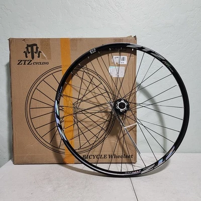 27.5/29" MTB Disc Brake Aluminum Mountain XC Bike Wheels Thru Axle/Boost FRONT w - Image 1 of 4