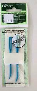 Clover Super Jumbo Tapestry Needle Accessory Set of 2 Art. 3113 SM - Picture 1 of 2