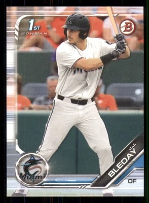 J.J. Bleday 2019 Bowman Draft #BD-150 Miami Marlins - Image 1 of 2