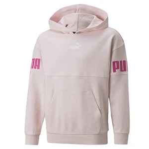 PUMA Power Colorblock Pullover Hoodie Girls Size XS  Casual Outerwear 84692916 - Picture 1 of 2