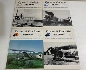 Complete 1973 Set Of Cross & Cockade Journal PB Books The Society Of World War 1 - Picture 1 of 12