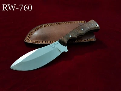 Cuchillo Bushcraft Survival Nessmuk 9" Base Camp Full Tang 1095 acero al carbono RW-760 Foto 1 de 4