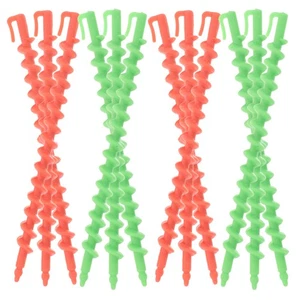 22 Pezzi Barra Spirale Decorata Ricci Fermagli per Capelli Rulli Caldi per Aste Lunghe Perm - Foto 1 di 12