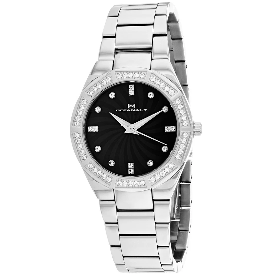 Reloj Oceanaut Athena para mujer esfera negra madreperla - OC0254 Foto 1 de 1