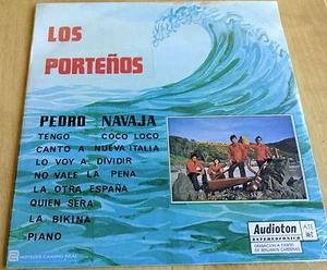 Los Portenos / Pedro Navaja LP Mint, Audioton / Hoteles Comino Real - Picture 1 of 4