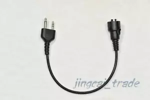 Mini DIN Stecker Stecker Kabel für Midland G6 G7 GXT760 LXT110 Radio 2-poliges Headset - Bild 1 von 2