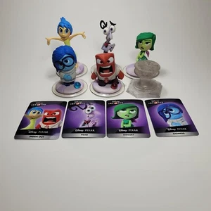 Disney Infinity 3.0 Inside Out Lot Set w/Cards Joy Anger Sadness Envy Playset - Bild 1 von 15