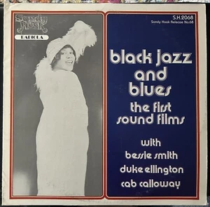 VARIOUS: "Black Jazz and Blues (The first sound films)" w Bessie, Ellington, Cab - Picture 1 of 4
