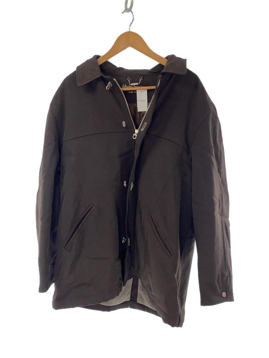 Salvatore Ferragamo Nylon Hooded Coat