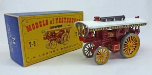 Matchbox Models of Yesteryear Y-9a Fowler Showman Engine rot mit D1 Box - Bild 1 von 3