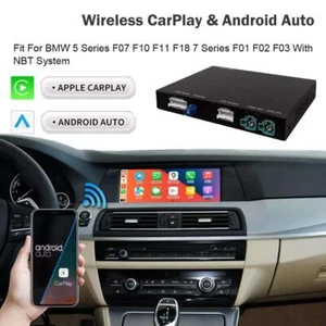For Bmw I3 I01 I8 I12 2013-2018 With Nbt System Center Wireless Carplay Retrofit - Imagen 1 de 8