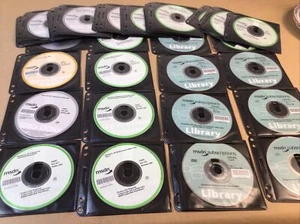 MICROSOFT MSDN SOFTWARE DISCS LOT -  38 Different Discs 2001-2006 In Soft Case - Picture 1 of 10
