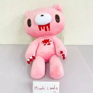 TAiTo Gloomy Bear Bloody Big Plush Pink Soft Stuffed Toy Chax GP Standard Japan - Picture 1 of 24