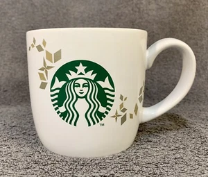 Starbucks Holiday Collection Coffee Mug 2013 14 fl oz. Gold Confetti - Picture 1 of 7