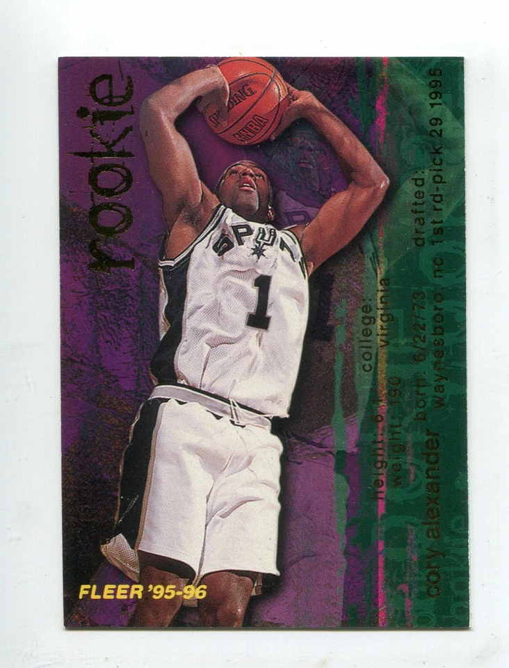 1995-96 Fleer Basketball Base cards - Singles - You Pick 'em - Image 1 of 1