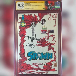 SPAWN #250 VARIANT COVER CGC 9.8 SS SIGNIERT VON SKOTTIE YOUNG TODD MCFARLANE - Bild 1 von 1