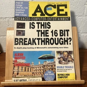 ACE Computer Magazine Issue 8 May 1988. (R5.2) - Picture 1 of 14