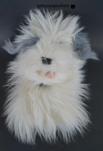 1987 DAKIN SHEEPDOG HAND PUPPET PLUSH *RARE* - Picture 1 of 2